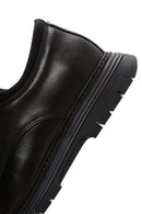 Men's Black Lace-up Leather Casual Shoes | Derimod Men's Black Lace-up Leather Casual Shoes | Derimod