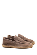 Erkek Deri Süet Espadril | Derimod Erkek Deri Süet Espadril | Derimod