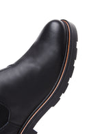 Men's Black Leather Chelsea Boots | Derimod Men's Black Leather Chelsea Boots | Derimod