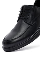 Men's Black Lace Up Leather Casual Shoes | Derimod Men's Black Lace Up Leather Casual Shoes | Derimod