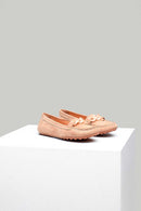 Pudra Kadın Süet Loafer | Derimod Pudra Kadın Süet Loafer | Derimod