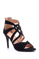 Women's Suede Heeled Shoes | Derimod Women's Suede Heeled Shoes | Derimod