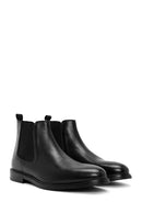 Men's Black Leather Chelsea Boots | Derimod Men's Black Leather Chelsea Boots | Derimod