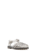 Women's Black Ankle Strap Jelly Sandals | Derimod Women's Black Ankle Strap Jelly Sandals | Derimod
