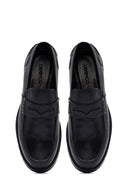 Male Black Leather Casual Loafers | Derimod Male Black Leather Casual Loafers | Derimod