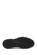 Men's Black Lace-Up Thick-Soled Leather Casual Shoe | Derimod Men's Black Lace-Up Thick-Soled Leather Casual Shoe | Derimod