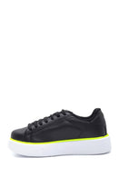 Kadın Neon Detaylı Sneaker | Derimod Kadın Neon Detaylı Sneaker | Derimod