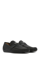 Erkek Siyah Deri Casual Loafer | Derimod Erkek Siyah Deri Casual Loafer | Derimod