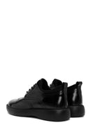 Men's Black Lace Up Leather Casual Shoes | Derimod Men's Black Lace Up Leather Casual Shoes | Derimod