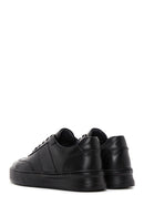 Men's Black Leather Sneaker | Derimod Men's Black Leather Sneaker | Derimod