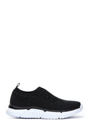 Kadın Siyah Taşlı Kumaş Sneaker | Derimod Kadın Siyah Taşlı Kumaş Sneaker | Derimod