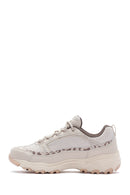 Hammer Jack Women's Beige Camouflage Sneaker | Derimod Hammer Jack Women's Beige Camouflage Sneaker | Derimod