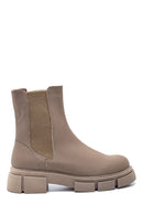Women's Leather Thick Soled Chelsea Boots | Derimod Women's Leather Thick Soled Chelsea Boots | Derimod