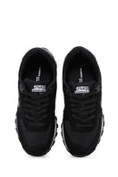 Hammer Jack Kadın Siyah Nubuk Deri Peru G Sneaker | Derimod Hammer Jack Kadın Siyah Nubuk Deri Peru G Sneaker | Derimod