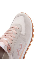 Hammer Jack Women's Powder Leather Peru G Suede Sneaker | Derimod Hammer Jack Women's Powder Leather Peru G Suede Sneaker | Derimod