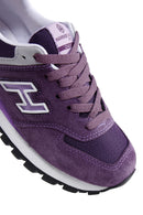 Hammer Jack Women's Lilac Chile Suede Leather Sneaker | Derimod Hammer Jack Women's Lilac Chile Suede Leather Sneaker | Derimod