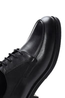 Men's Black Leather Classic Shoes | Derimod Men's Black Leather Classic Shoes | Derimod