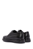 Men's Black Lace-up Leather Casual Shoes | Derimod Men's Black Lace-up Leather Casual Shoes | Derimod