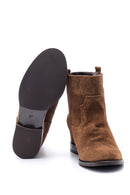 Women's Suede Leather Boots | Derimod Women's Suede Leather Boots | Derimod