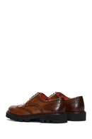 Men's Patterned Leather Casual Shoes | Derimod Men's Patterned Leather Casual Shoes | Derimod