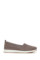 Women's Mink Thick-Soled Leather Comfort Loafer | Derimod Women's Mink Thick-Soled Leather Comfort Loafer | Derimod