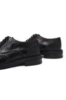 Men's Black Lace-up Leather Casual Shoes | Derimod Men's Black Lace-up Leather Casual Shoes | Derimod