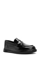 Men's Black Leather Casual Loafer | Derimod Men's Black Leather Casual Loafer | Derimod