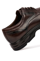 Men's Brown Lace-Up Leather Casual Shoes | Derimod Men's Brown Lace-Up Leather Casual Shoes | Derimod
