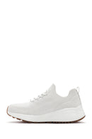 Skechers Kadın Beyaz Bobs Sparrow 2.0 Allegianca C Bağcıklı Spor Sneaker | Derimod Skechers Kadın Beyaz Bobs Sparrow 2.0 Allegianca C Bağcıklı Spor Sneaker | Derimod