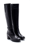 Women's Zippered Heeled Boots | Derimod Women's Zippered Heeled Boots | Derimod