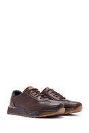 Men's Brown Lace-up Leather Casual Shoes | Derimod Men's Brown Lace-up Leather Casual Shoes | Derimod