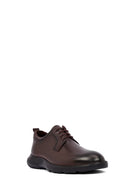 Men's Brown Lace-Up Leather Casual Shoes | Derimod Men's Brown Lace-Up Leather Casual Shoes | Derimod