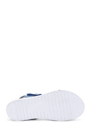 Kadın Mavi Deri Comfort Sandalet | Derimod Kadın Mavi Deri Comfort Sandalet | Derimod