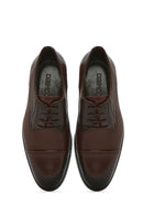 Men's Brown Laced Leather Classic Shoes | Derimod Men's Brown Laced Leather Classic Shoes | Derimod