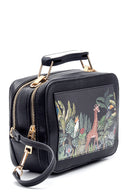 Women's Printed Shoulder Bag | Derimod Women's Printed Shoulder Bag | Derimod