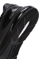 Erkek Siyah Bağcıklı Deri Casual Sneaker | Derimod Erkek Siyah Bağcıklı Deri Casual Sneaker | Derimod