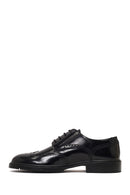 Men's Black Lace-Up Leather Casual Shoes | Derimod Men's Black Lace-Up Leather Casual Shoes | Derimod