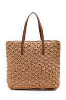 Women's Straw Shoulder Bag | Derimod Women's Straw Shoulder Bag | Derimod