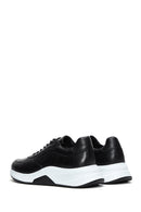 Erkek Siyah Deri Sneaker | Derimod Erkek Siyah Deri Sneaker | Derimod