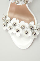Flower Detailed Women's Sandals | Derimod Flower Detailed Women's Sandals | Derimod