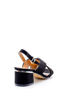 Women's Suede Heeled Sandals | Derimod Women's Suede Heeled Sandals | Derimod