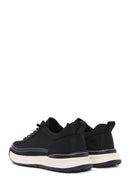 Erkek Siyah Bağcıklı Kumaş Sneaker | Derimod Erkek Siyah Bağcıklı Kumaş Sneaker | Derimod