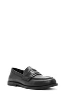 Kadın Siyah Klasik Deri Loafer | Derimod Kadın Siyah Klasik Deri Loafer | Derimod