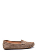Women's Leather Suede Loafer | Derimod Women's Leather Suede Loafer | Derimod