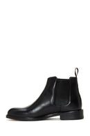 Men's Black Leather Chelsea Boots | Derimod Men's Black Leather Chelsea Boots | Derimod