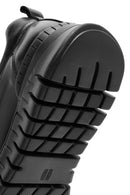 Derimod Fly Erkek Siyah Bağcıklı Deri Casual Sneaker | Derimod Derimod Fly Erkek Siyah Bağcıklı Deri Casual Sneaker | Derimod