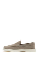 Men's Beige Suede Leather Casual Loafer | Derimod Men's Beige Suede Leather Casual Loafer | Derimod