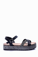Women's Straw Detailed Sandals | Derimod Women's Straw Detailed Sandals | Derimod