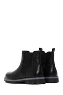 Women's Black Leather Chelsea Boots | Derimod Women's Black Leather Chelsea Boots | Derimod