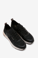 Skechers Kadın Siyah Arch Fit S-Miles-Miglio Marca Sneaker | Derimod Skechers Kadın Siyah Arch Fit S-Miles-Miglio Marca Sneaker | Derimod